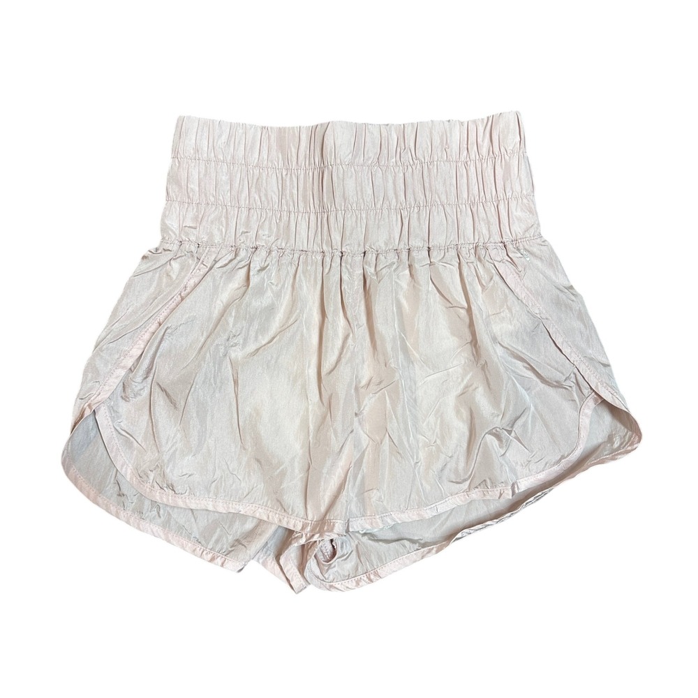 FP Movement Free People Way Home High Waisted Shorts Light Pink Womens Medium‎